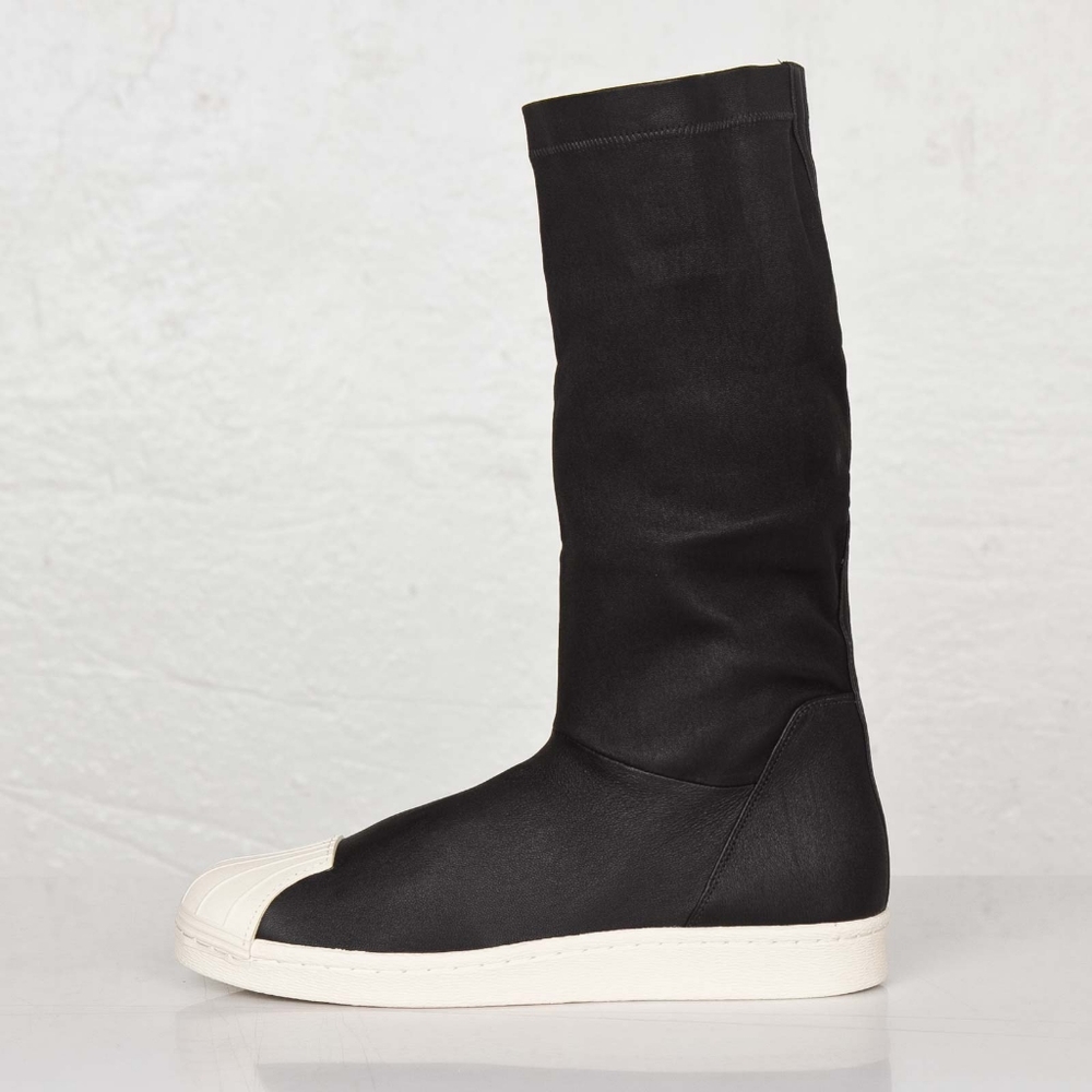 Rick Owens x Adidas Superstar boots in Men's size 11.5